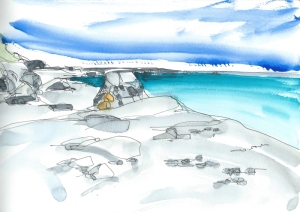 Painting-Danny-Touw-Crete-Agios-Pavlos-Sept-2019