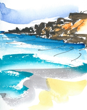 Painting-Danny-Touw-Crete-Sfakia-one