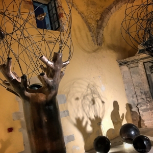 LookArt by Danny Touw Manousos Chalkiadakis Ceramics in the Mosque of Janissaries Chania Aug 2017