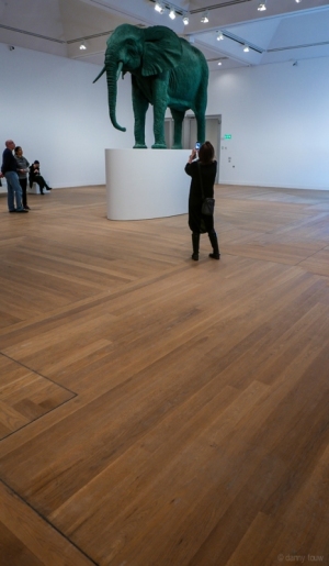 Photographs Danny Touw Look!Art Look!Art Katharina Fritsch Elephant in the Room Moderna Stockholm Jan 2015 Danny Touw