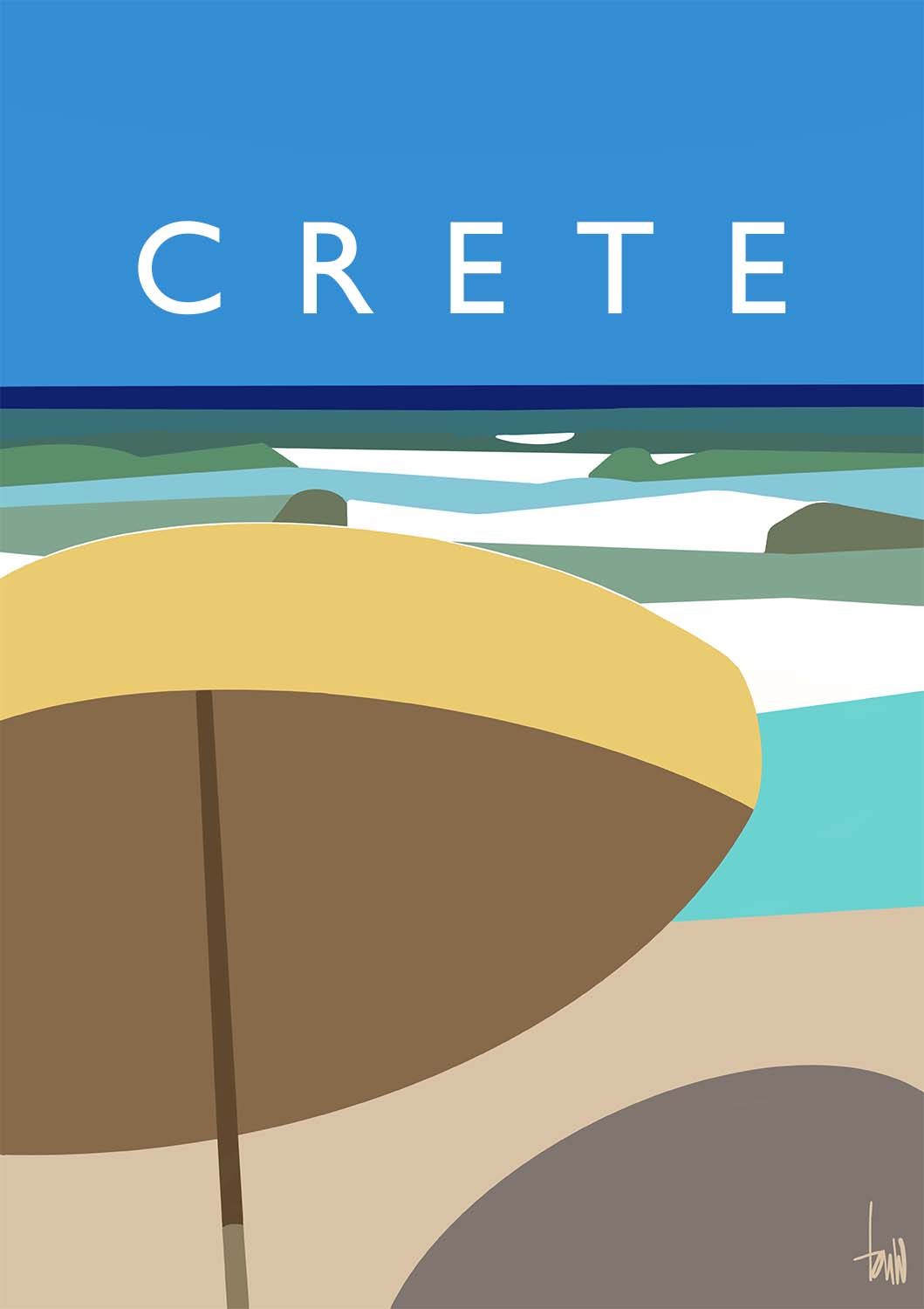 Travel Posters Crete