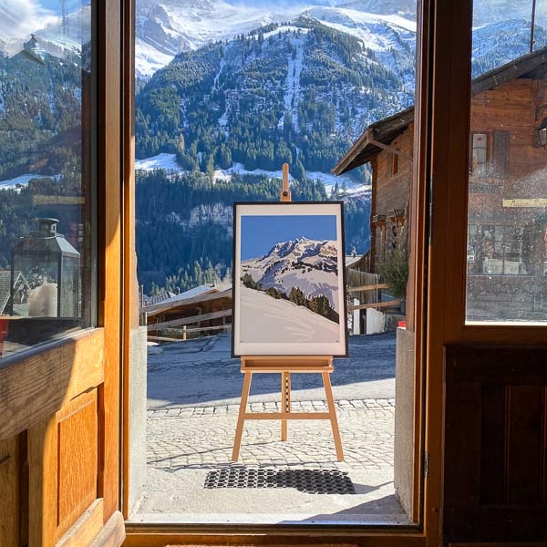 Artworks by Danny Touw Champéry Art Gallery Switzerland Swiss Alps