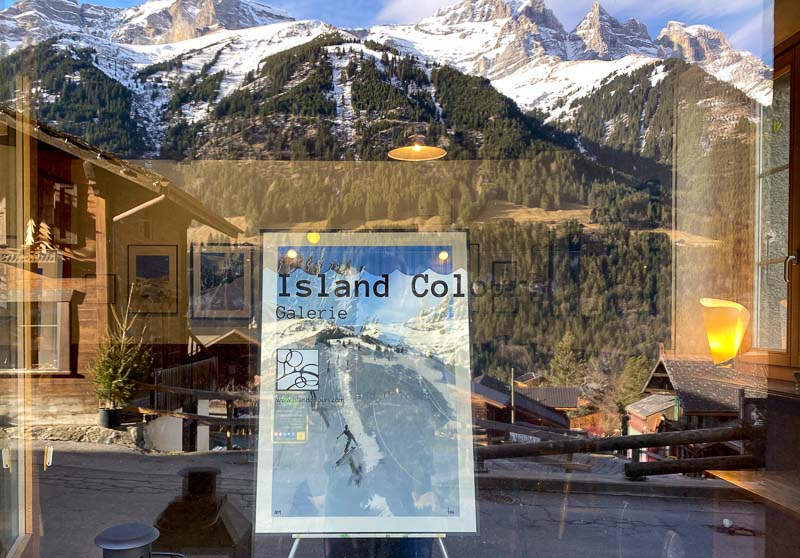 Artworks by Danny Touw Champéry Art Gallery Switzerland Swiss Alps
