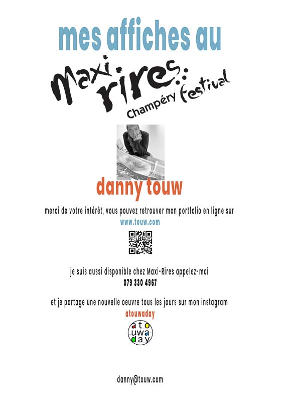 Maxi Rires Flyer Danny Touw March 2022