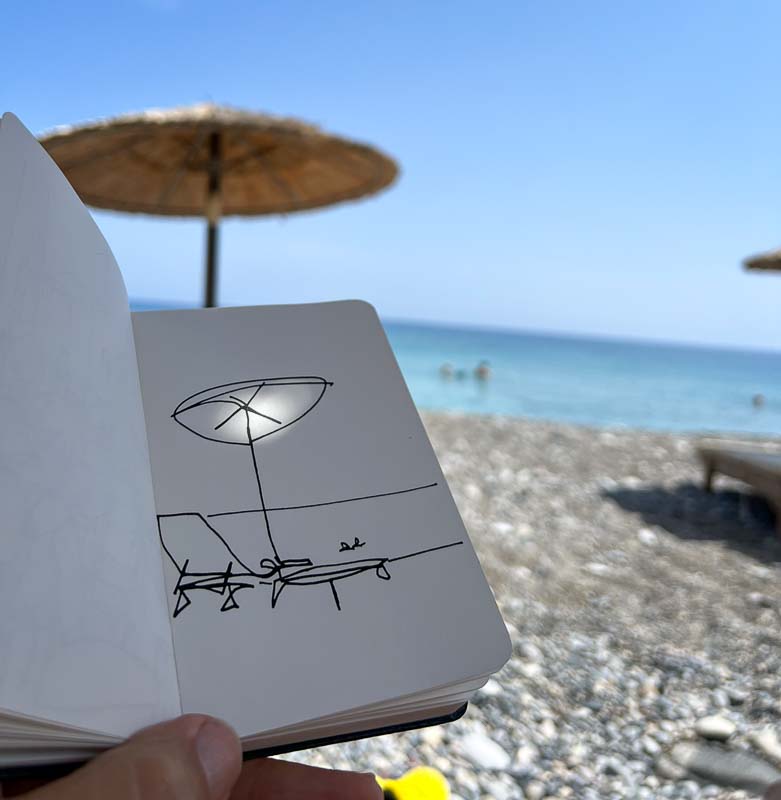 Crete Painted Beach Impressions Danny Touw