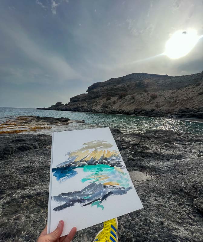 Crete Painted Beach Impressions Danny Touw