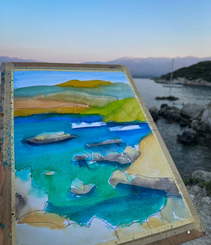 Crete Painted Beach Impressions Danny Touw