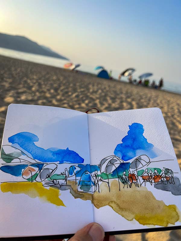 Crete Painted Beach Impressions Danny Touw