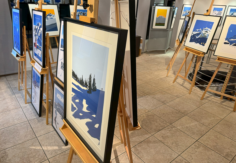 Paintings Danny Touw Exhibition Feb 2024 Champéry -15 paintings danny touw exhibition Art Gallery Champéry Switzerland Valais