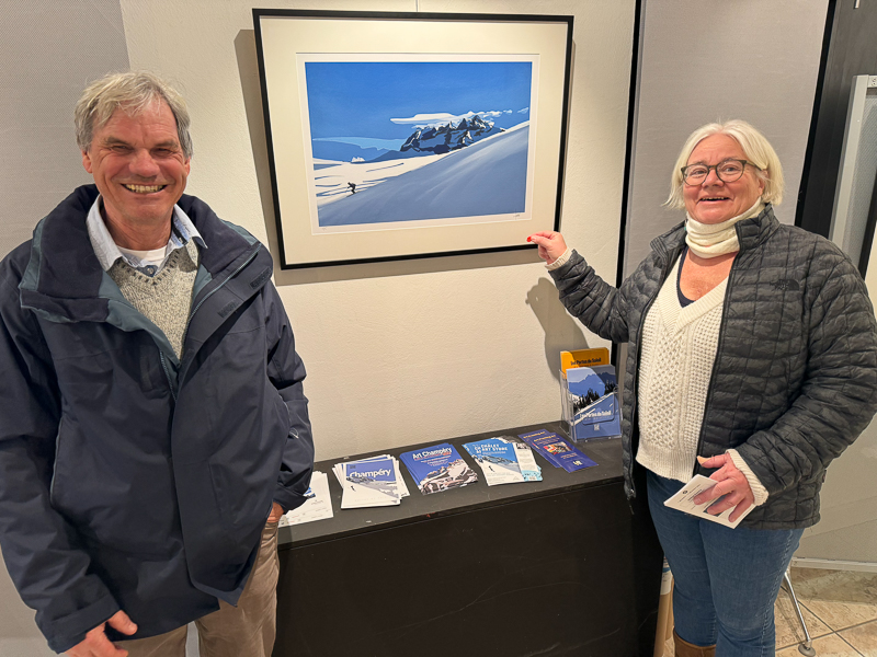 Paintings Danny Touw Exhibition Feb 2024 Champéry -20 paintings danny touw exhibition Art Gallery Champéry Switzerland Valais