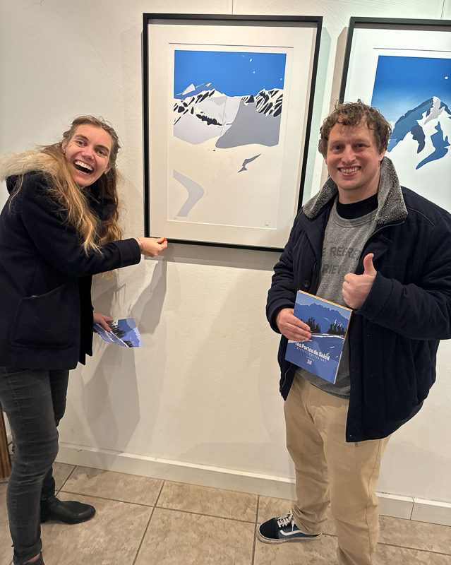 Paintings Danny Touw Exhibition Feb 2024 Champéry -21 paintings danny touw exhibition Art Gallery Champéry Switzerland Valais