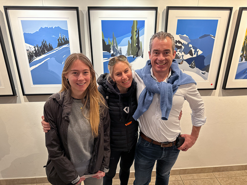 Paintings Danny Touw Exhibition Feb 2024 Champéry -30 paintings danny touw exhibition Art Gallery Champéry Switzerland Valais