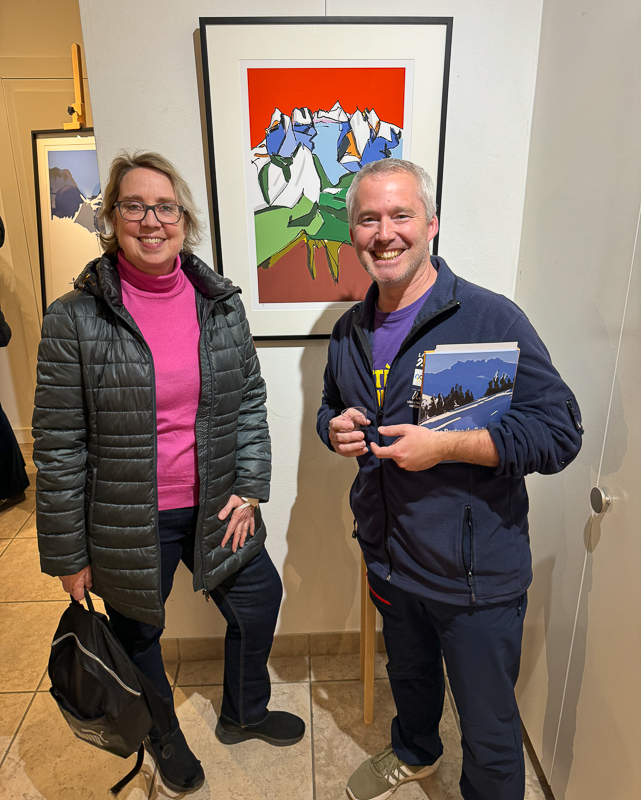 Paintings Danny Touw Exhibition Feb 2024 Champéry -35 paintings danny touw exhibition Art Gallery Champéry Switzerland Valais