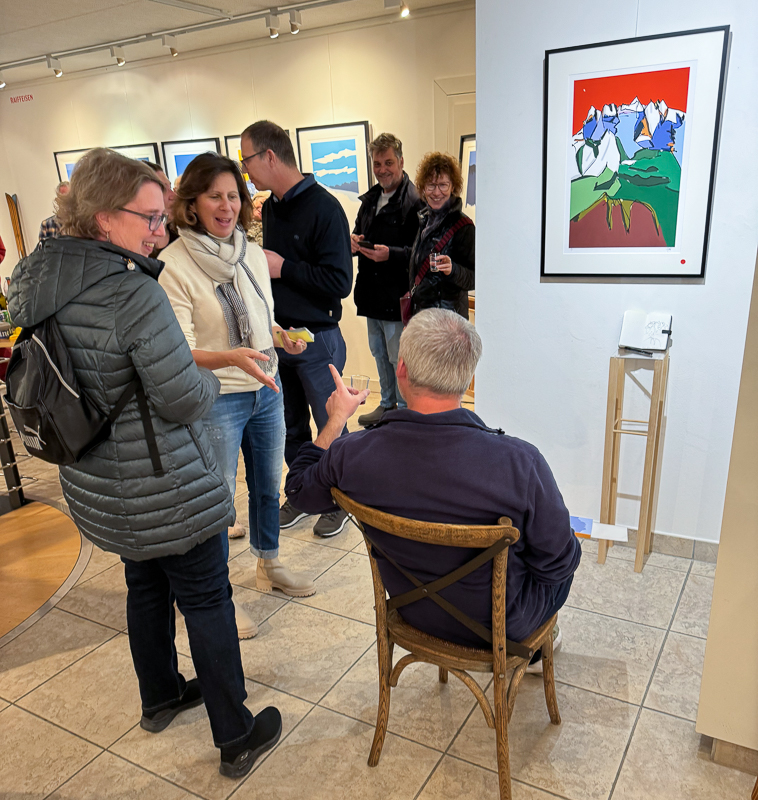 Paintings Danny Touw Exhibition Feb 2024 Champéry -45 paintings danny touw exhibition Art Gallery Champéry Switzerland Valais