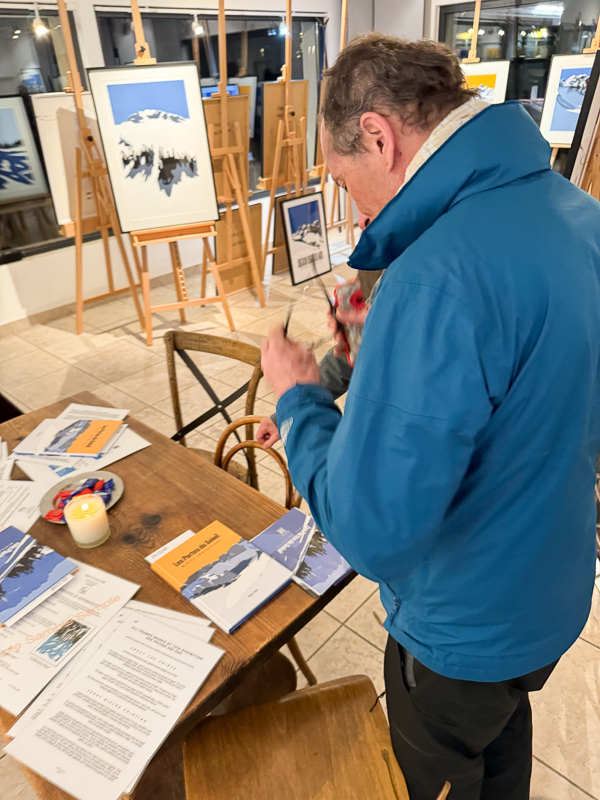 Paintings Danny Touw Exhibition Feb 2024 Champéry -48 paintings danny touw exhibition Art Gallery Champéry Switzerland Valais