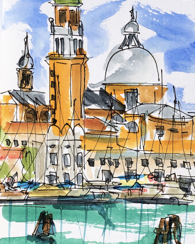 Urban Sketches Danny Touw Venice