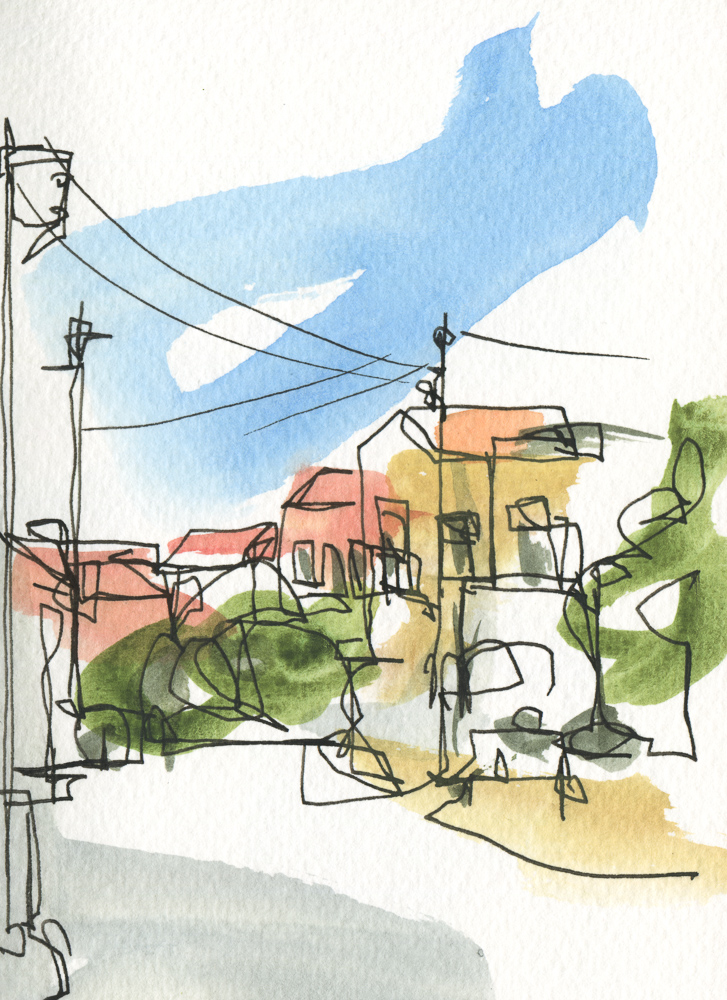 Urban Sketches Danny Touw Gavalochori Crete