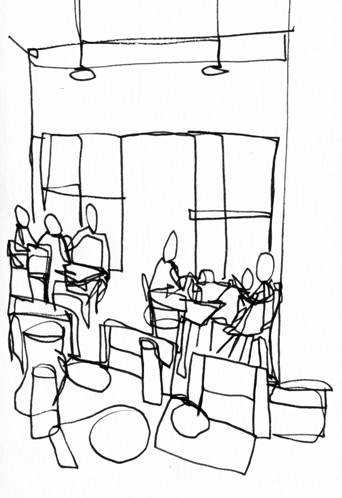 Urban Sketches Danny Touw Kozina Epe Crete Chania