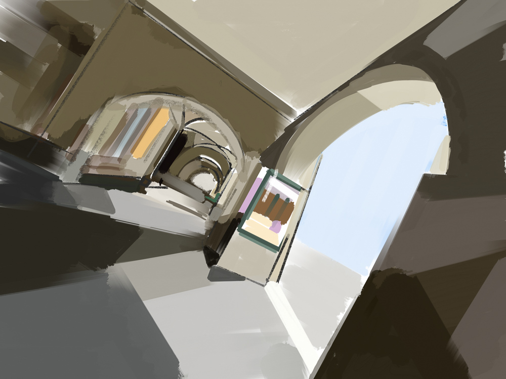 Paintings Danny Touw Procreate Bern Switzerland