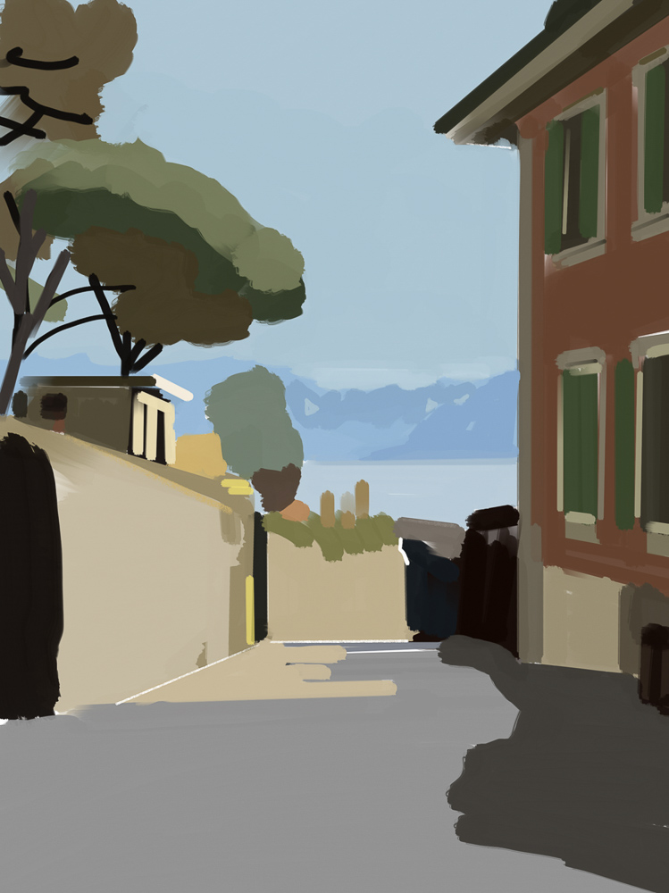 Paintings Danny Touw Procreate Lac Leman