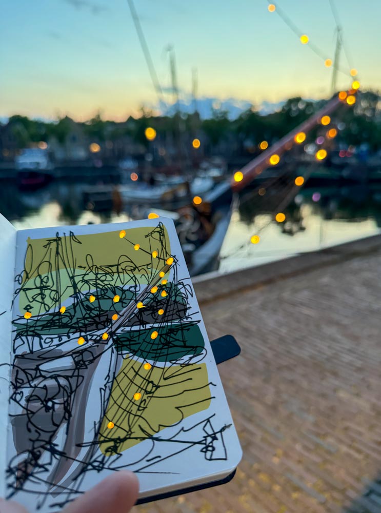 Paintings Drawings by Danny Touw in the Netherlands