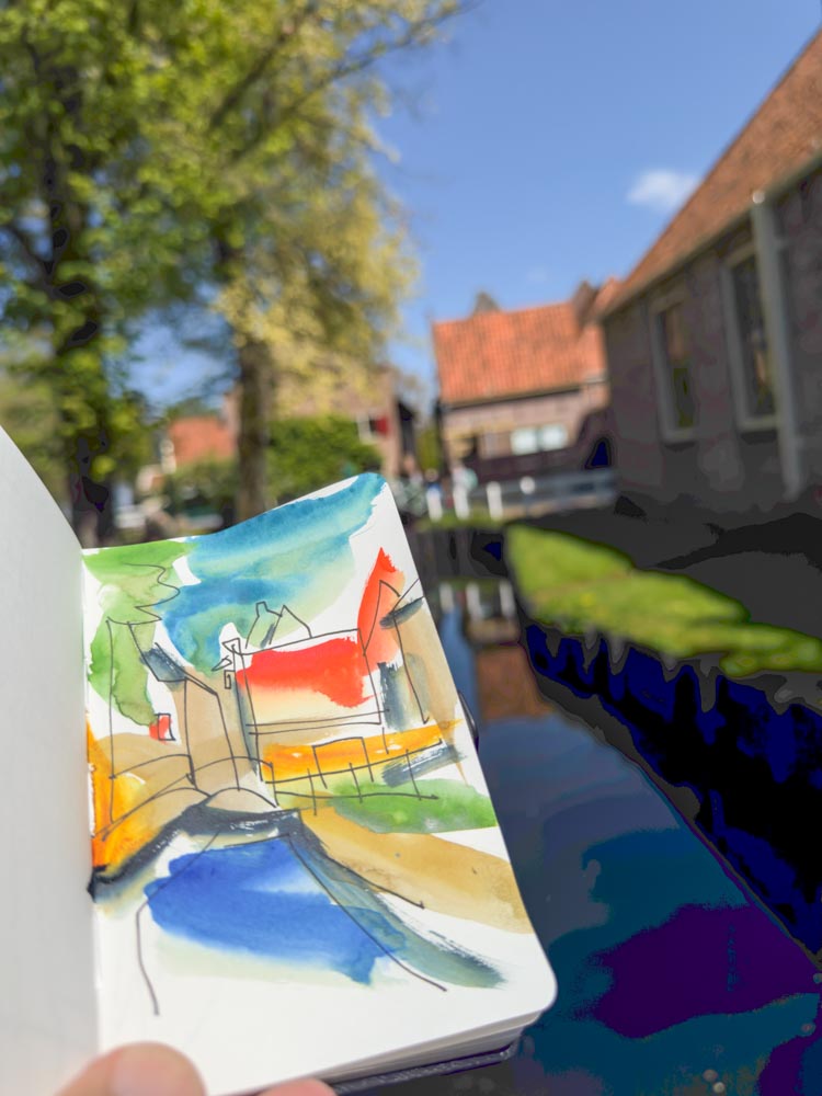 Paintings Drawings by Danny Touw in the Netherlands