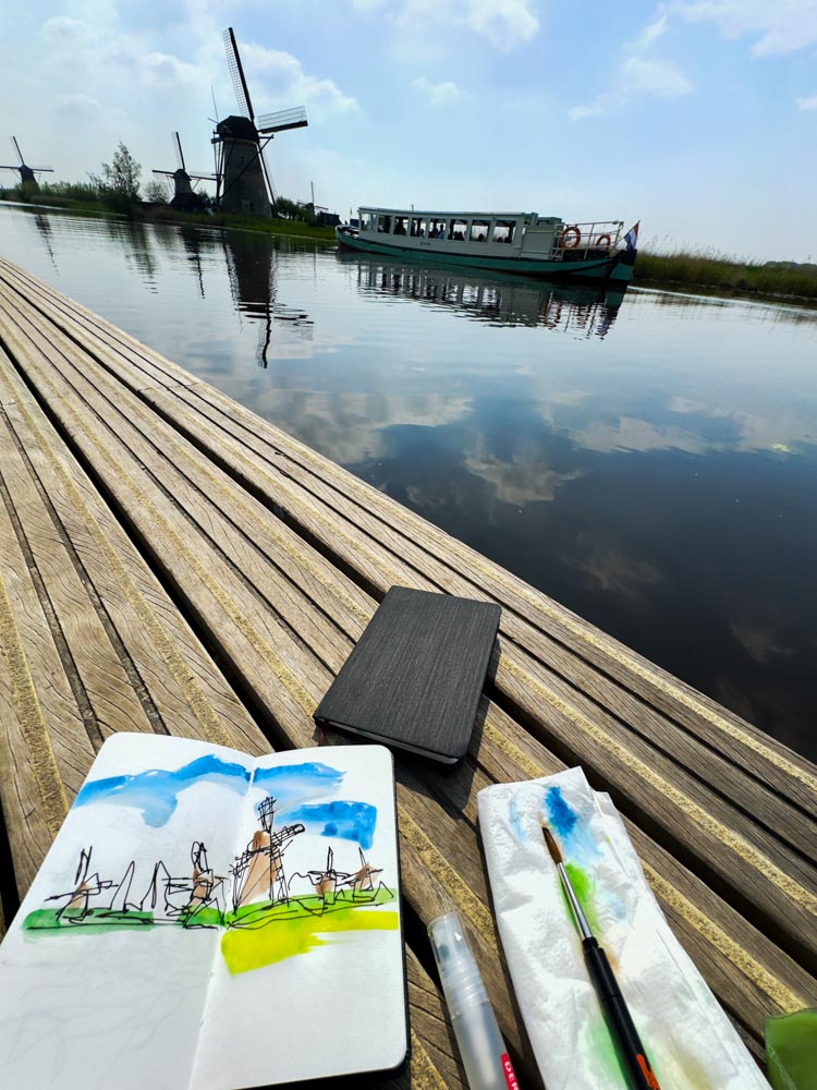 Paintings Drawings by Danny Touw in the Netherlands