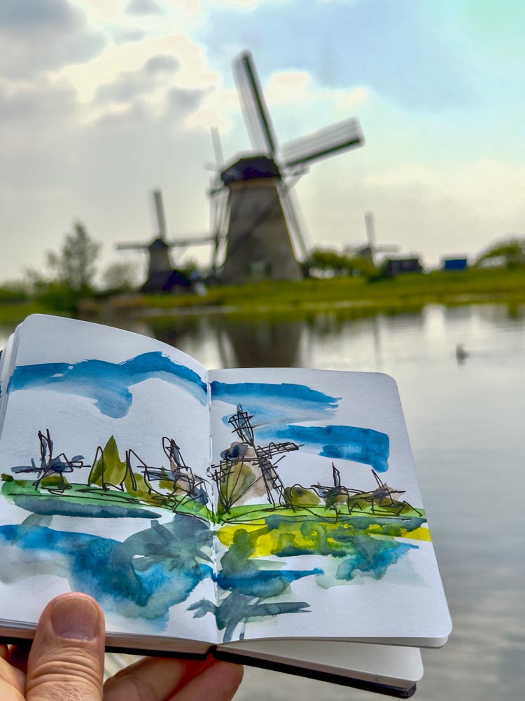 Paintings Drawings by Danny Touw in the Netherlands