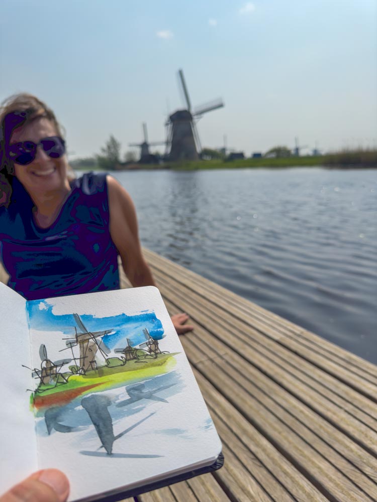 Paintings Drawings by Danny Touw in the Netherlands