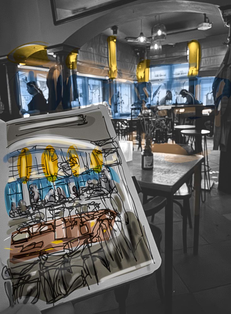 Paintings Drawings by Danny Touw in the Netherlands