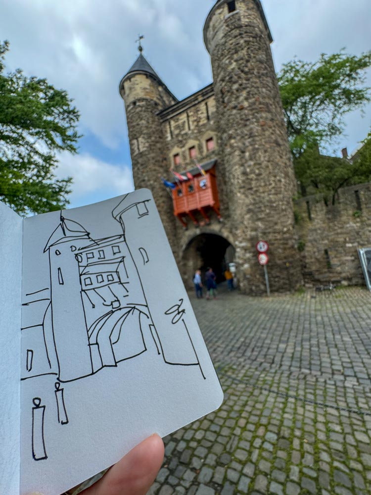 Paintings Drawings by Danny Touw in the Netherlands