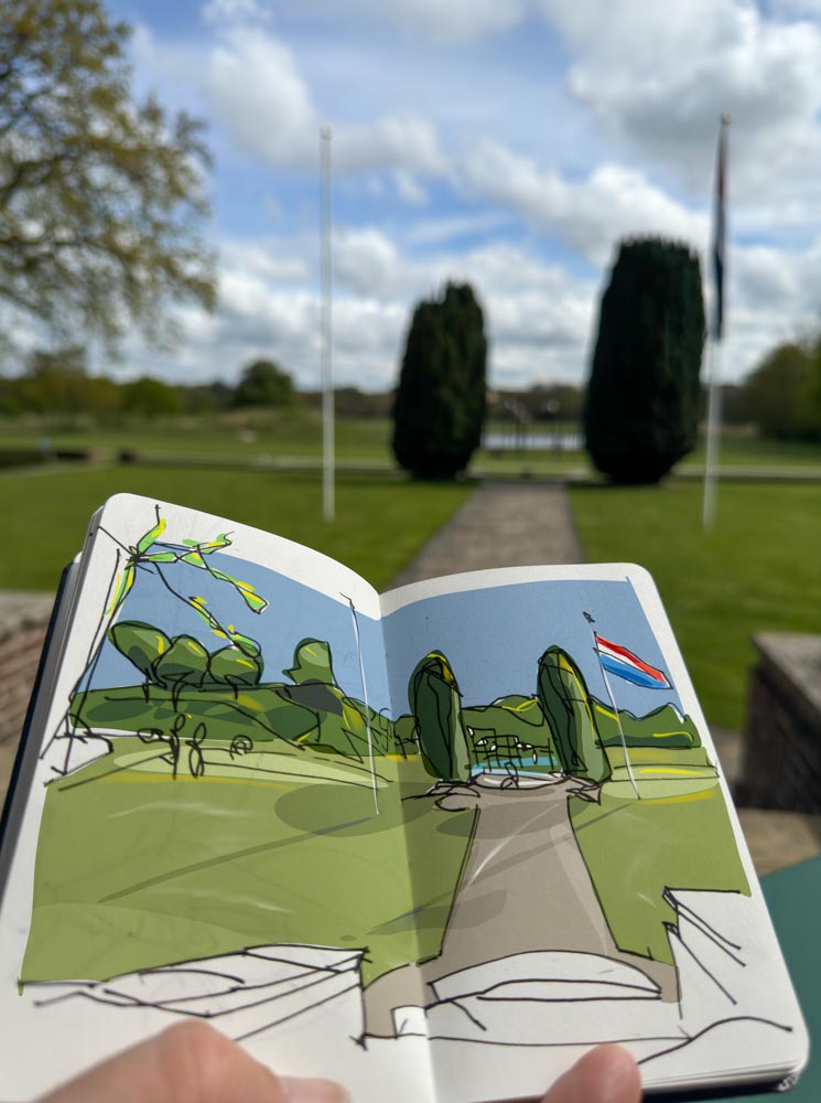 Paintings Drawings by Danny Touw in the Netherlands