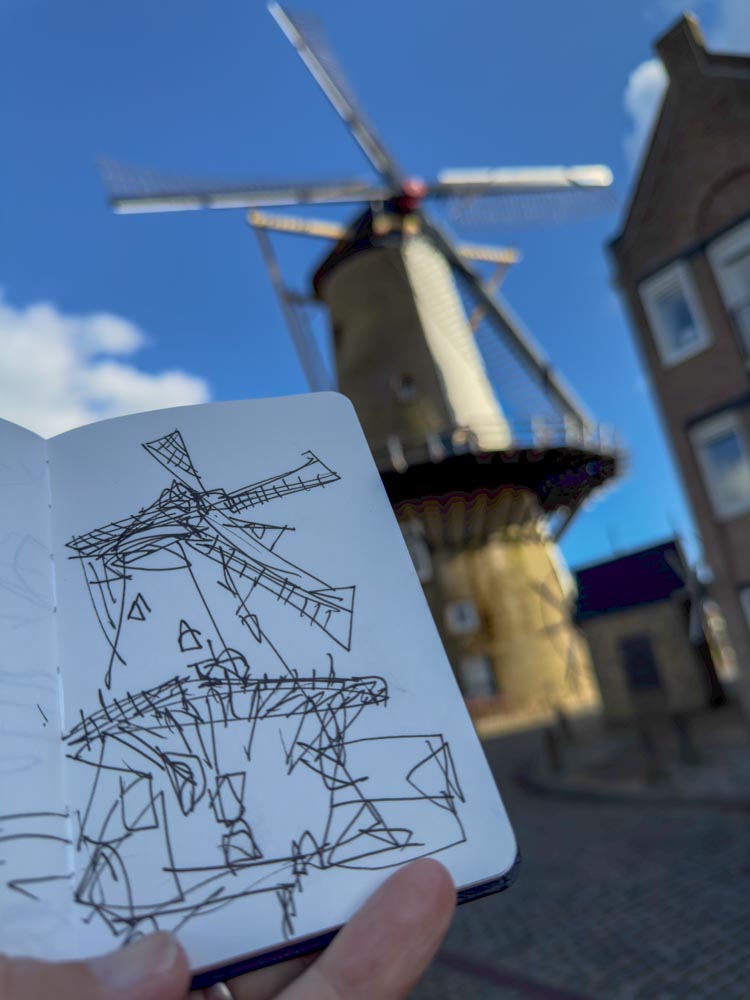 Paintings Drawings by Danny Touw in the Netherlands