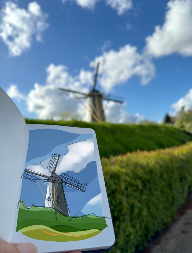 Paintings Drawings by Danny Touw in the Netherlands