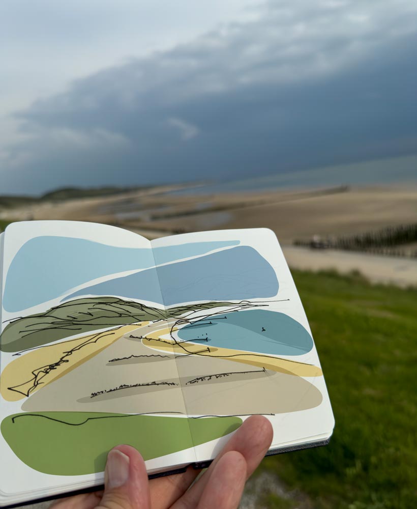 Paintings Drawings by Danny Touw in the Netherlands