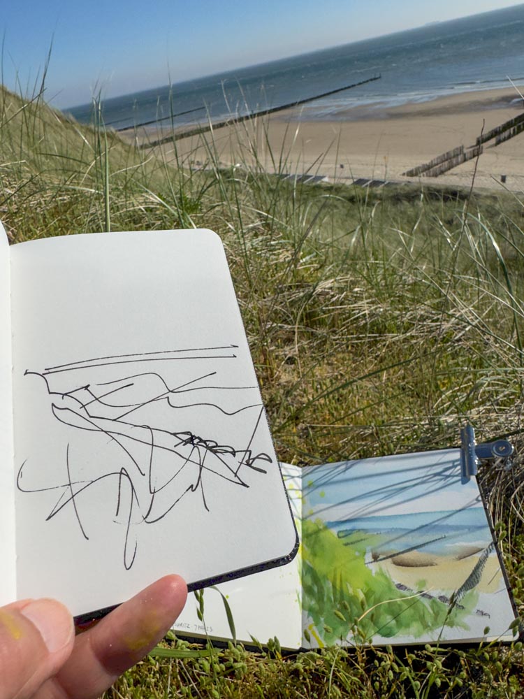 Paintings Drawings by Danny Touw in the Netherlands