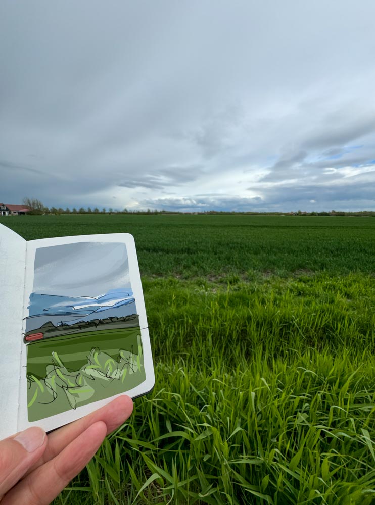 Paintings Drawings by Danny Touw in the Netherlands