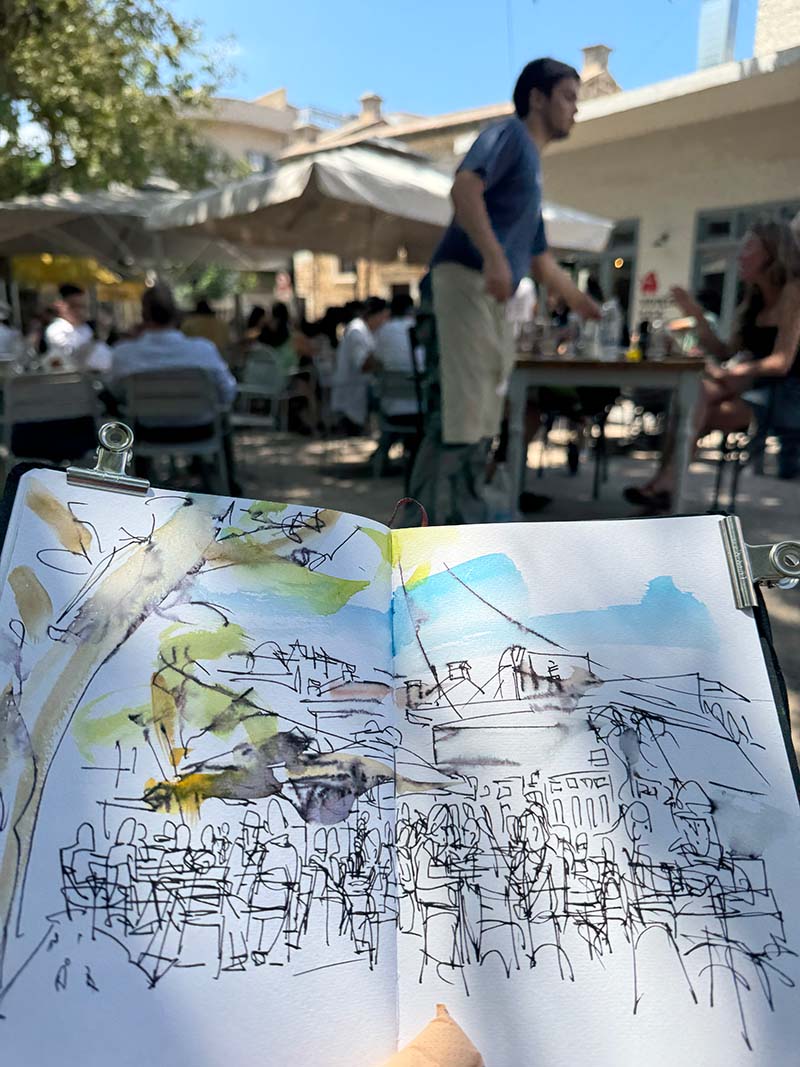 Kouzina EPE Sous Plat work in progress 1 kouzina epe chania crete sous plats project