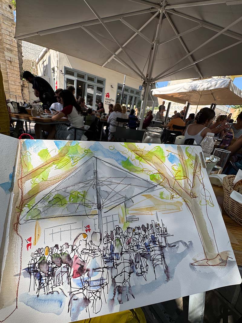 Kouzina EPE Sous Plat work in progress 3 kouzina epe chania crete sous plats project