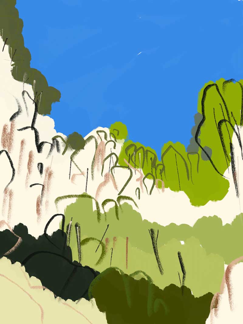 Painting_Danny_Touw_Crete_Gorge paintings_danny_touw_crete
