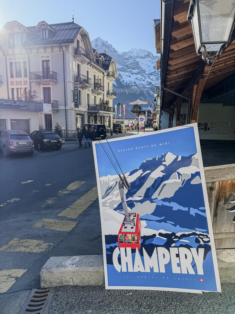 paintings by danny touw art exhibition champery region dents du midi portes du midi