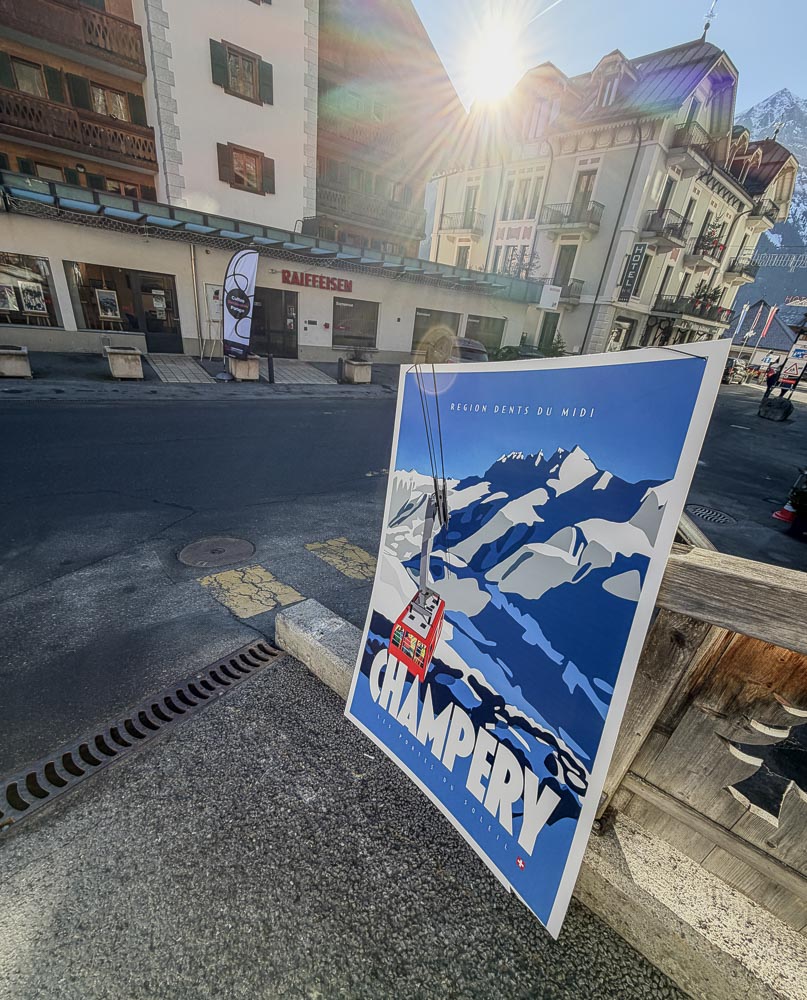 paintings by danny touw art exhibition champery region dents du midi portes du midi