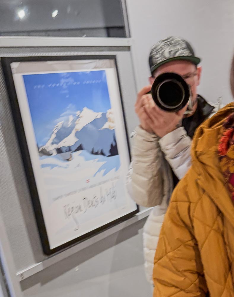 paintings by danny touw art exhibition champery region dents du midi portes du midi