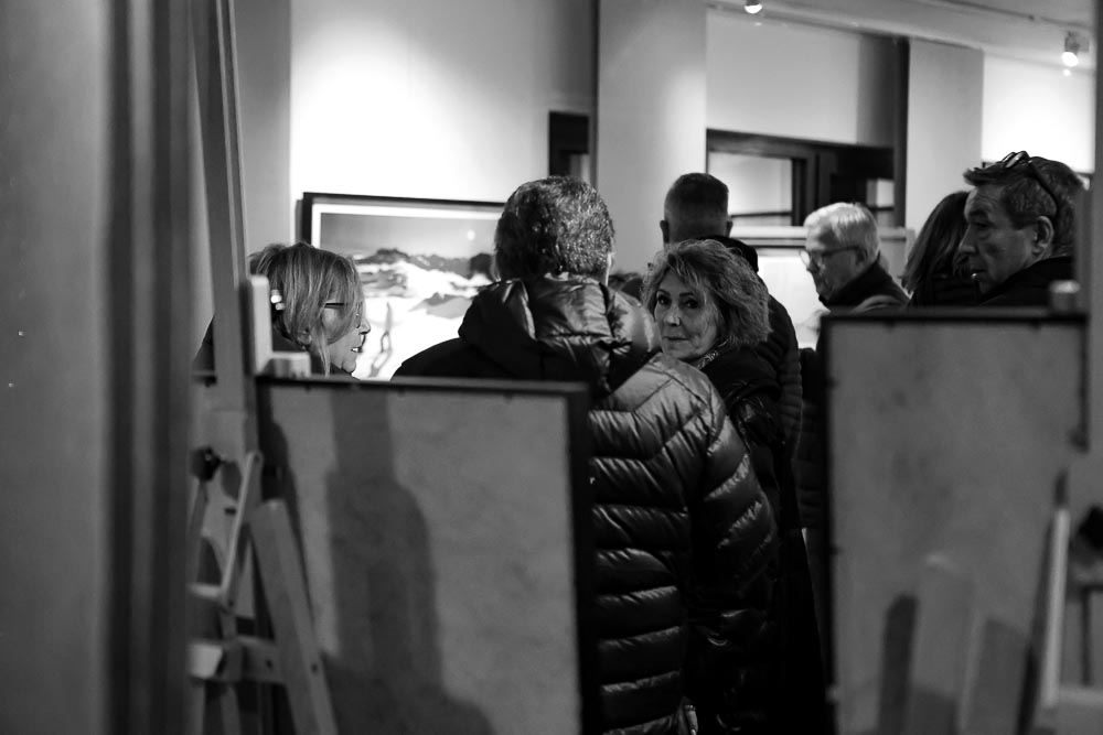 paintings by danny touw art exhibition champery region dents du midi portes du midi