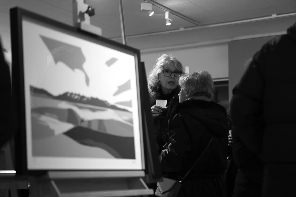 paintings by danny touw art exhibition champery region dents du midi portes du midi