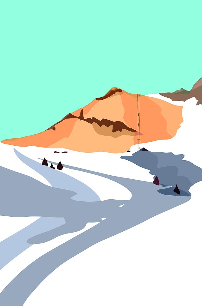 paintings by danny touw art exhibition champery region dents du midi portes du midi