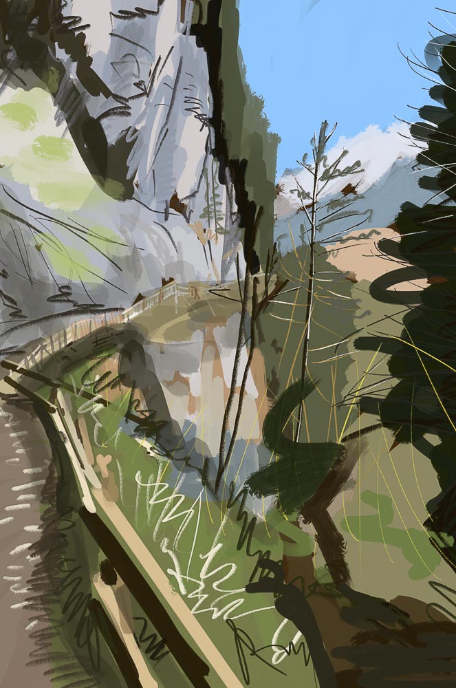 paintings by danny touw art exhibition champery region dents du midi portes du midi