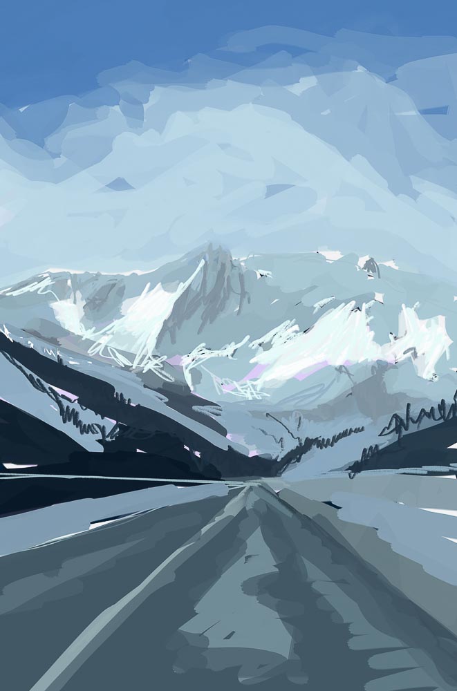 paintings by danny touw art exhibition champery region dents du midi portes du midi