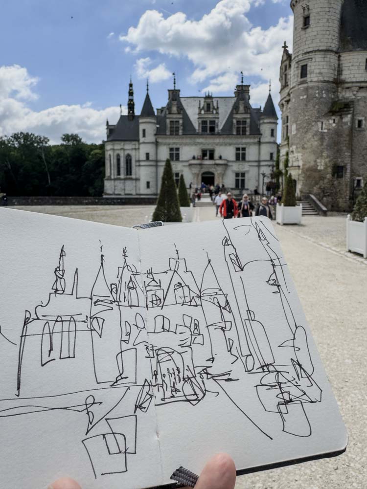 danny_touw_drawings_in_france_loire_chateau_chenonceaux_1