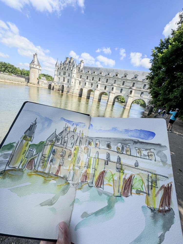 danny_touw_drawings_in_france_loire_chateau_chenonceaux_3